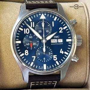 IWC Pilot’s “Le Petit Prince” IW377714 43mm Chronograph 2019 BOXES/PAPERS!