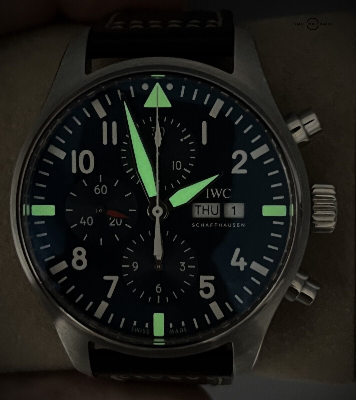 IWC Pilot’s “Le Petit Prince” IW377714 43mm Chronograph 2019 BOXES/PAPERS! - Image 11