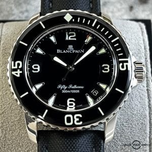 Blancpain Fifty Fathoms 45mm Stainless Steel Automatic Black Dial 5015-1130-32
