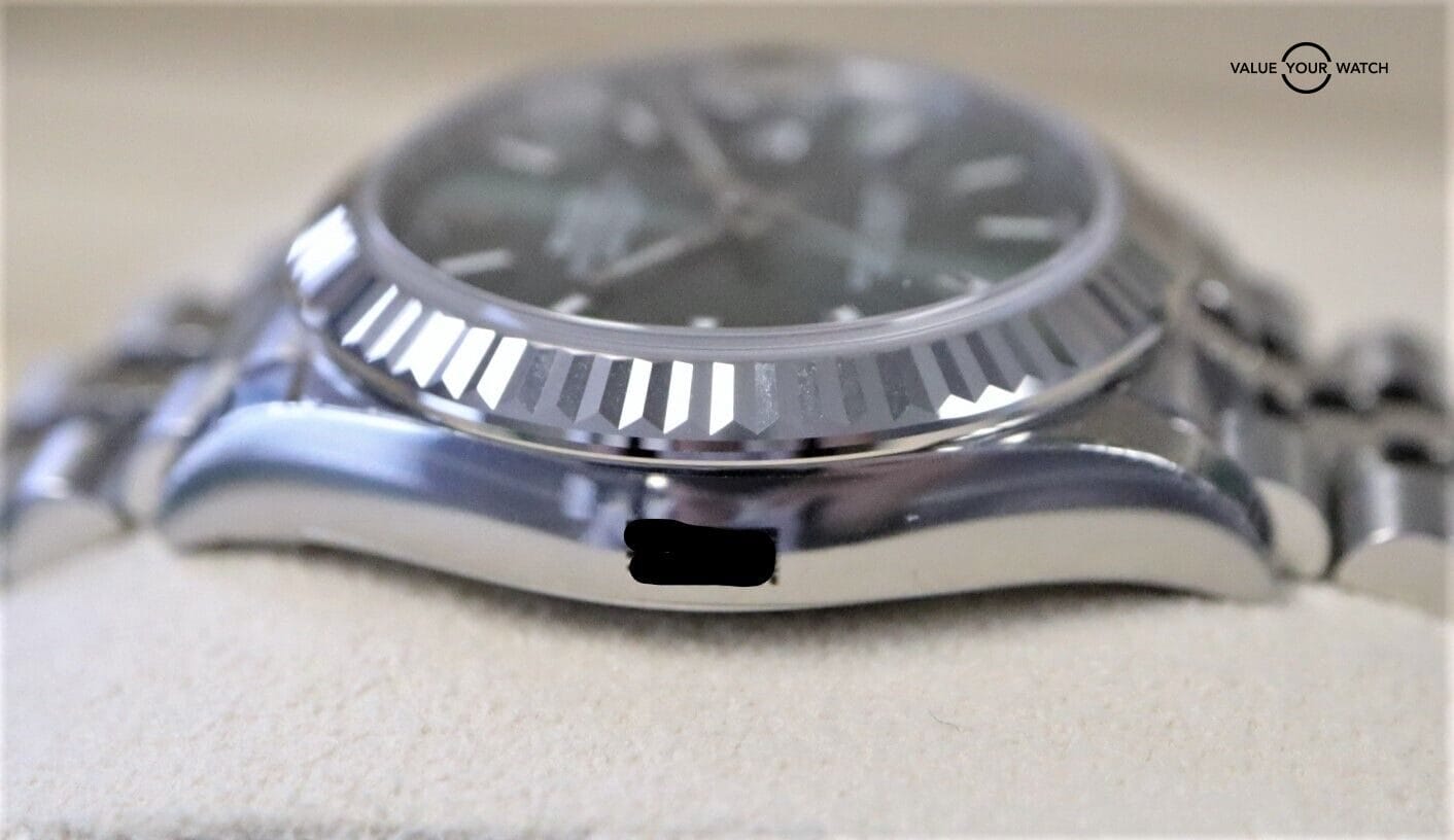 2023 Rolex Datejust 278274 Mint Green Dial 31mm Stainless Steel & 18K White Gold - Image 10