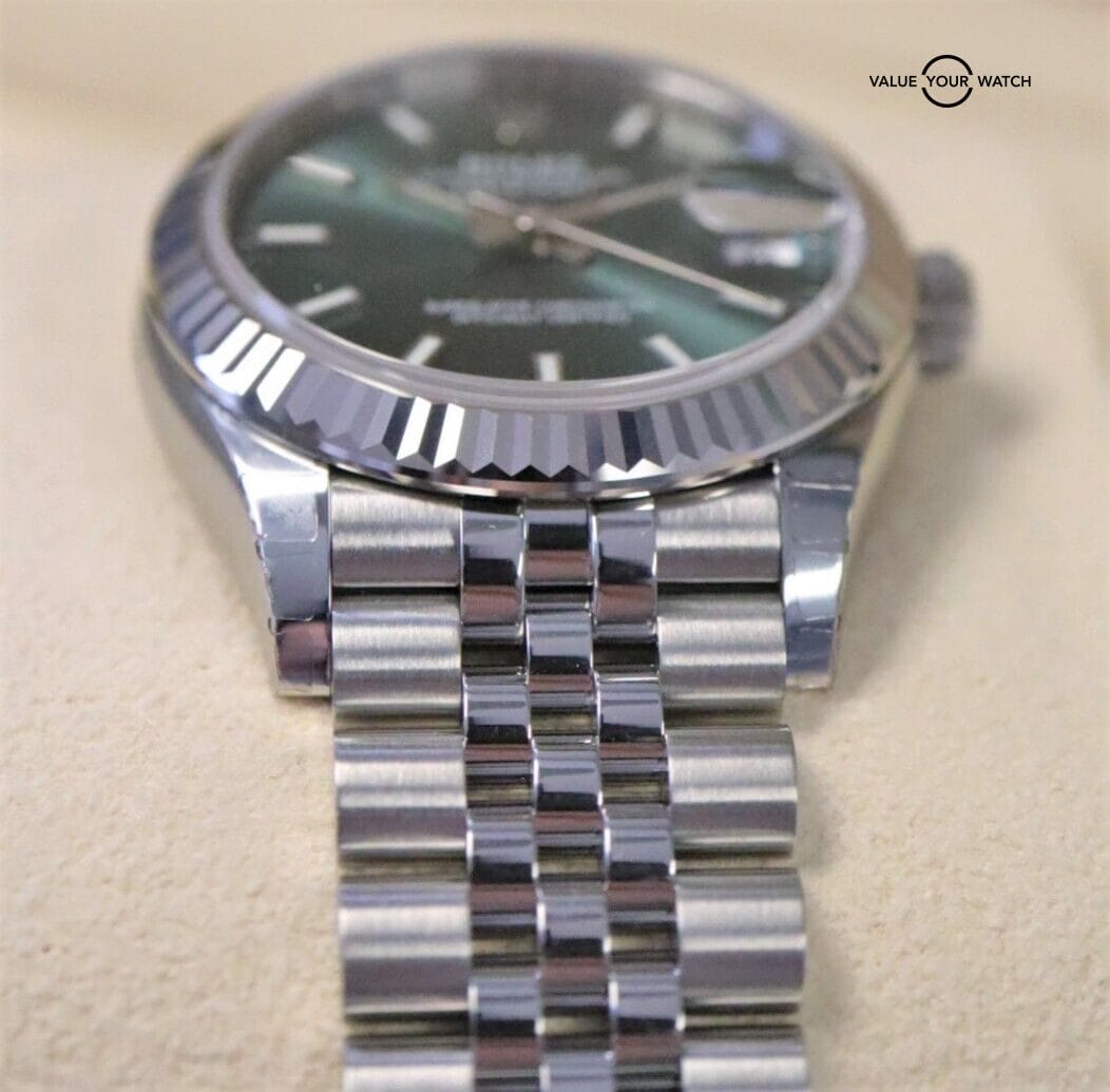 2023 Rolex Datejust 278274 Mint Green Dial 31mm Stainless Steel & 18K White Gold - Image 11