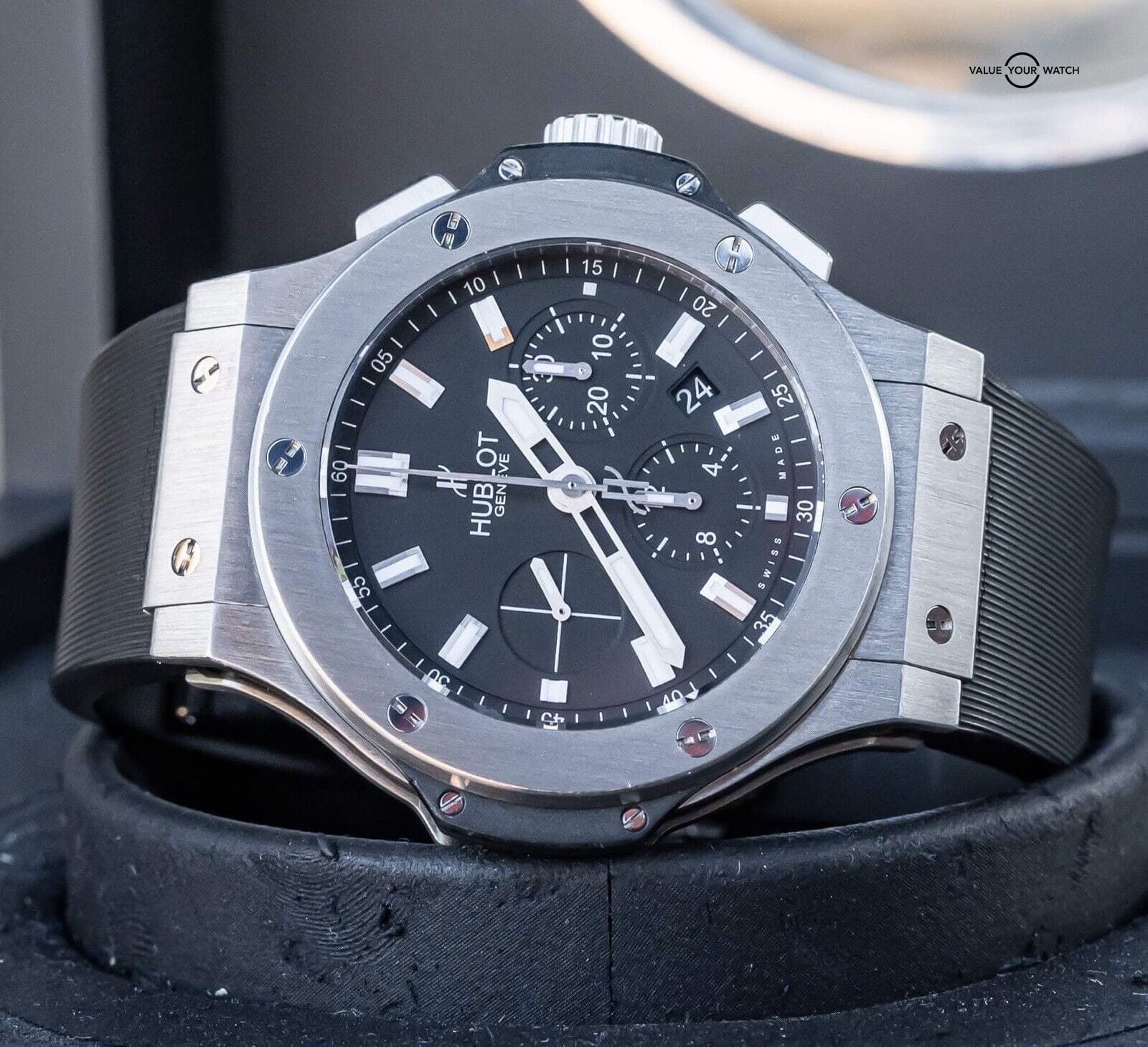 Hublot Big Bang Evolution 301.SX.1170.SX 44MM Black Dial With Stainles -  OMI Jewelry