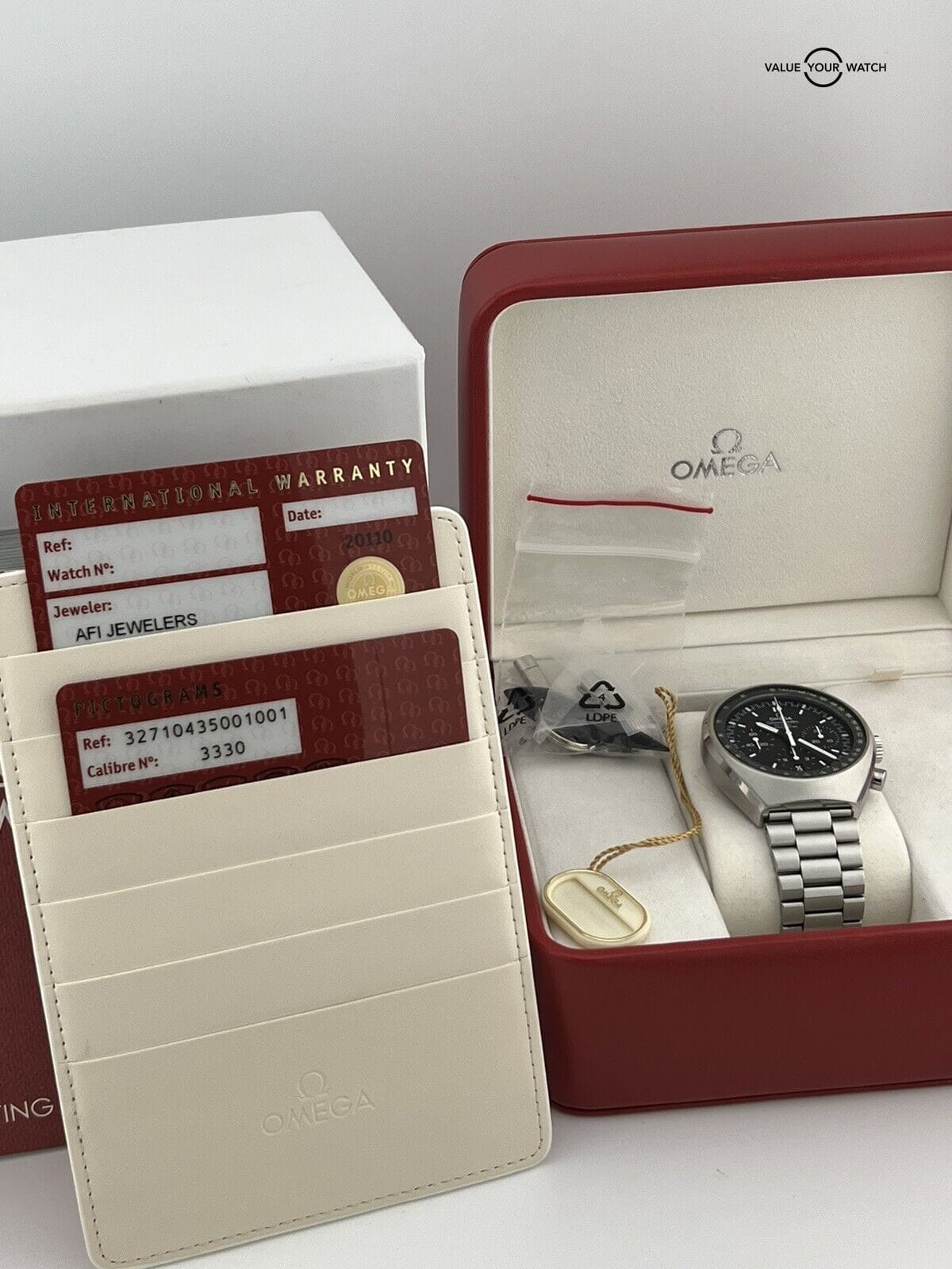 OMEGA Speedmaster MKII Dial Co-Axial Chronometer 327.10.43.50.01.001 - Image 5