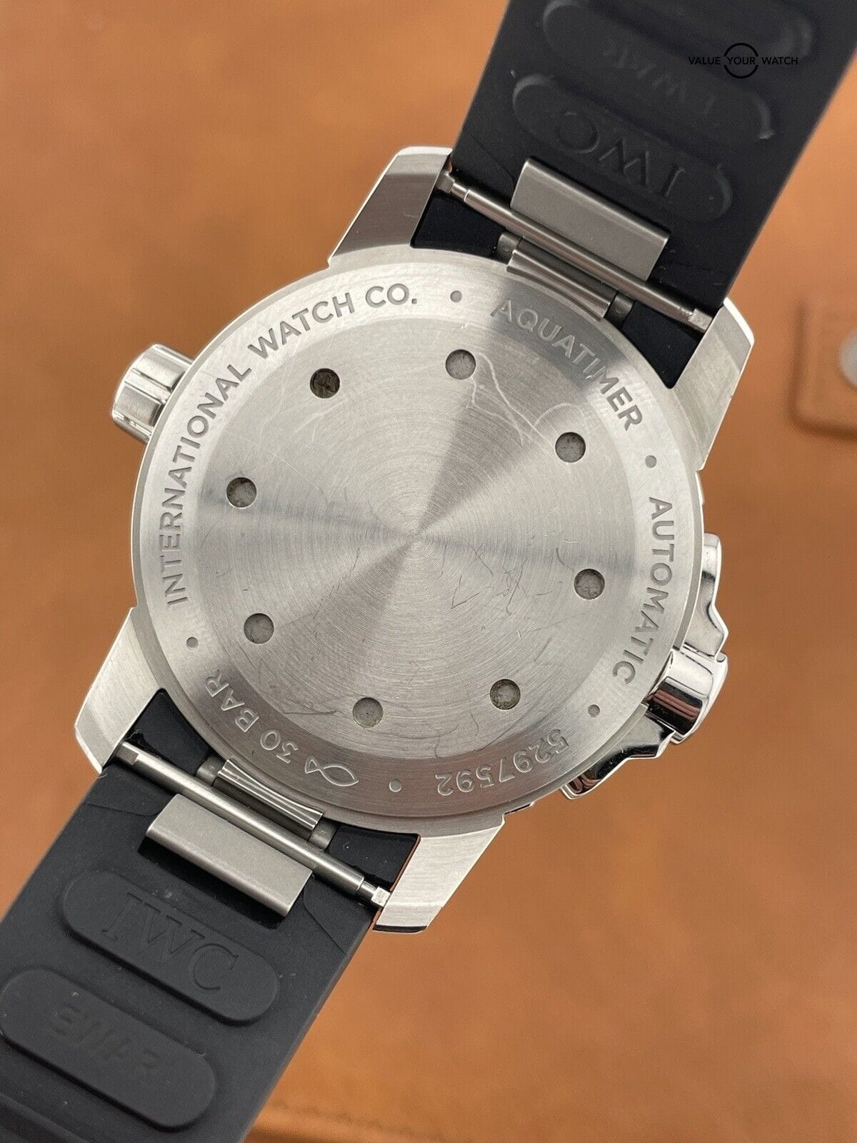 IWC Aquatimer Men's Black Watch - IW329001 w/ B&P - Image 6