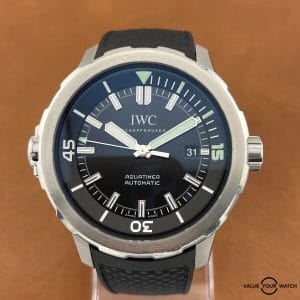 IWC Aquatimer Men's Black Watch - IW329001 w/ B&P