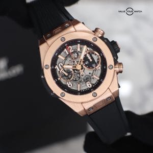 Hublot Big Bang Unico King Gold 45mm Skeleton Titanium 2020 - $43k MSRP Complete