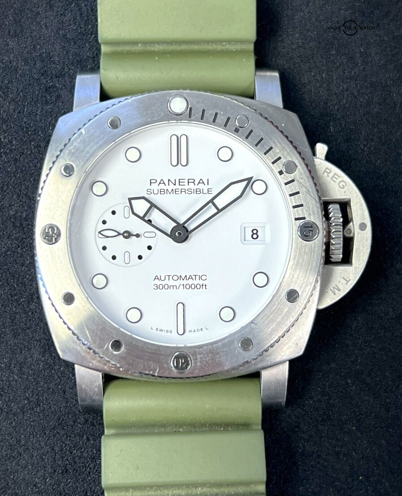 Panerai Submersible QuarantaQuattro Bianco Steel 44mm PAM01226