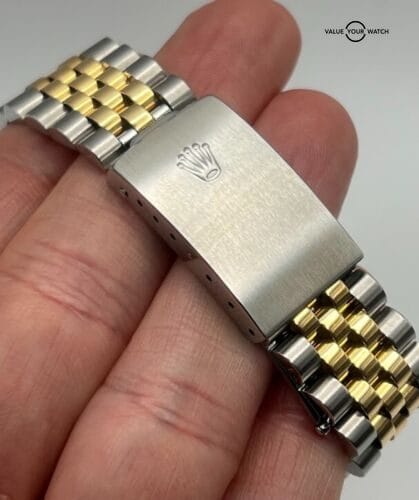 1998 Rolex Datejust two tone 16233 Rare Dail, Box/Papers - Image 6