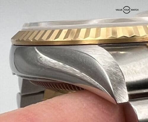 1998 Rolex Datejust two tone 16233 Rare Dail, Box/Papers - Image 8