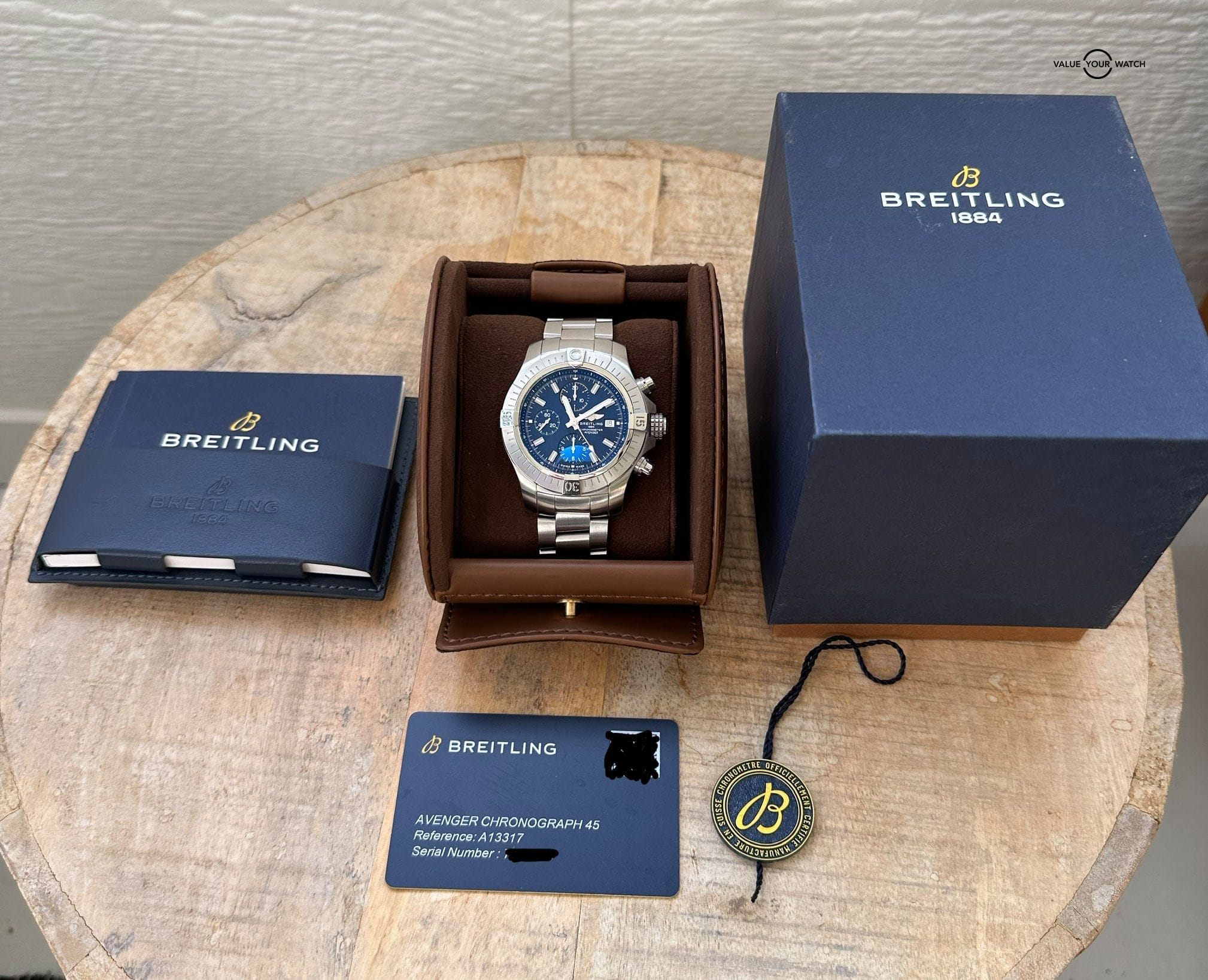 Breitling Avenger Chronograph 45 - A13317 Stainless Steel - Image 2