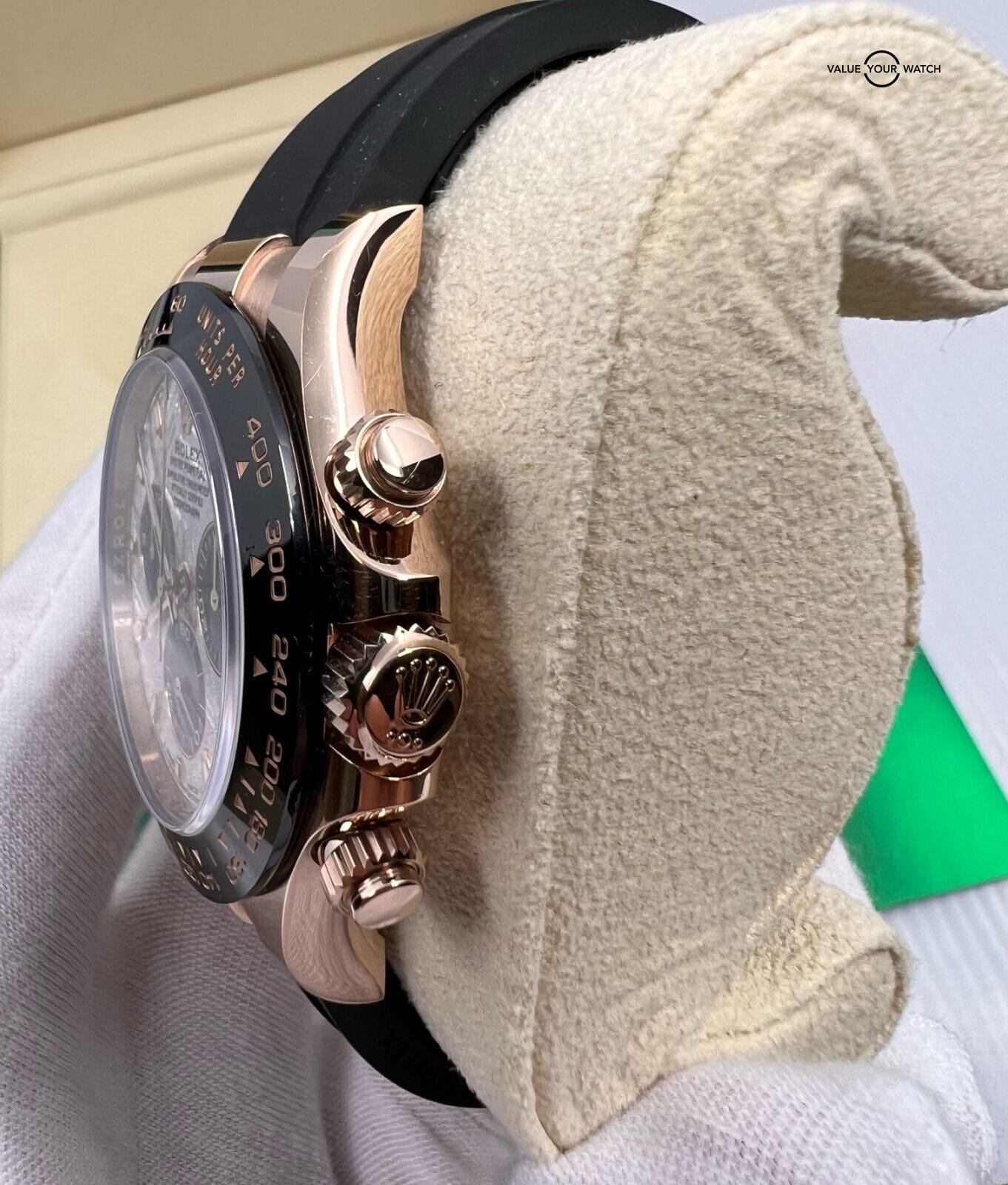 2023 Stunning Dial Pattern Rolex Daytona Rose Gold Meteorite Oysterflex 116515LN - Image 6