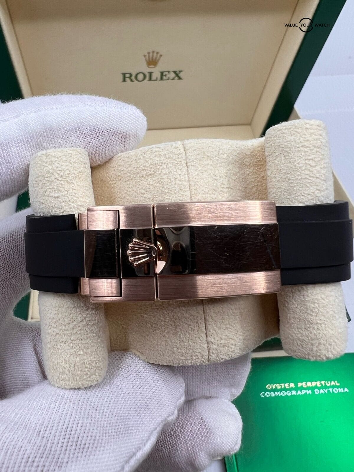 2023 Stunning Dial Pattern Rolex Daytona Rose Gold Meteorite Oysterflex 116515LN - Image 7