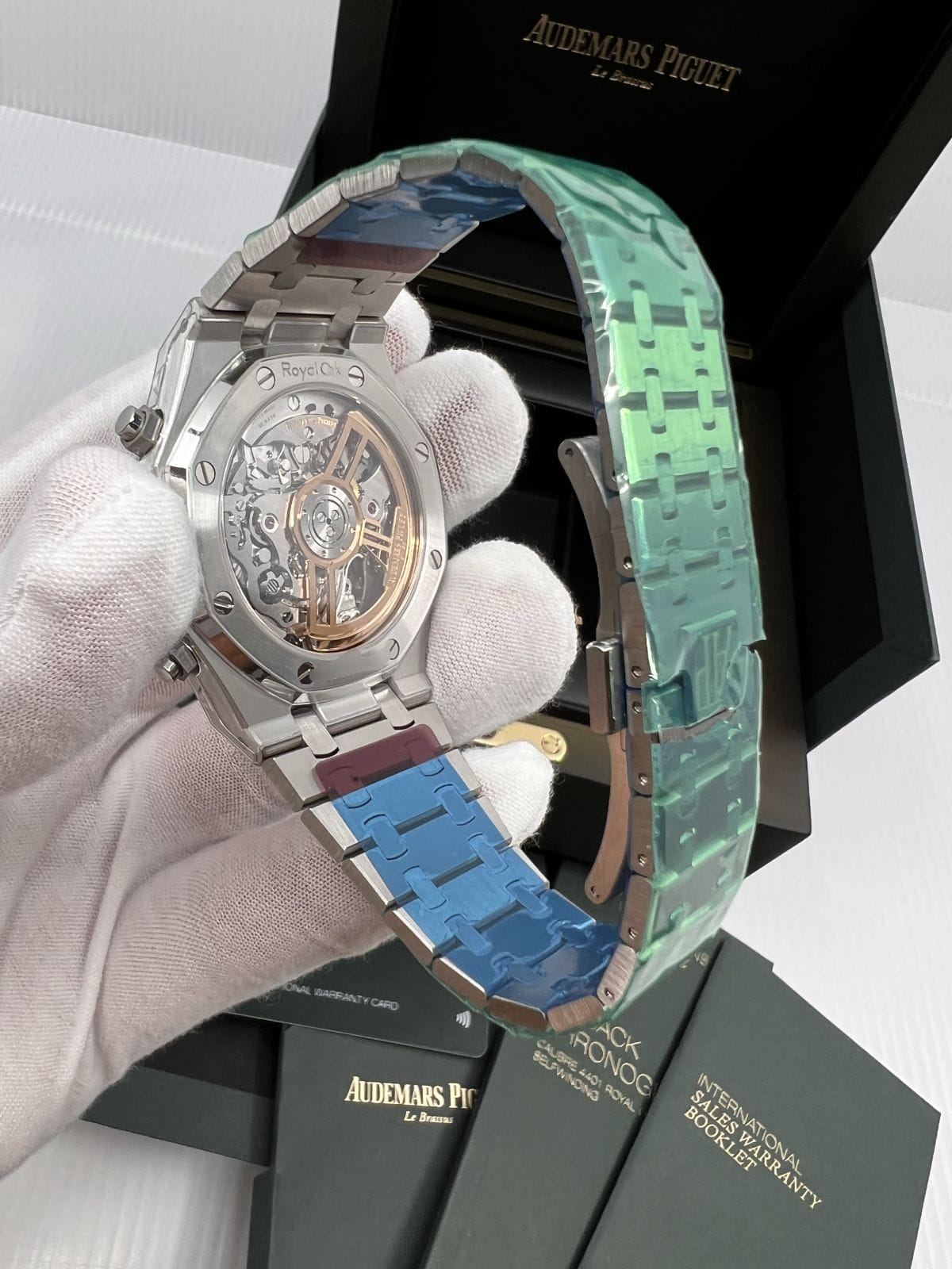 Audemars Piguet Royal Oak Chronograph 26240ST Black Dial 41mm Steel Watch