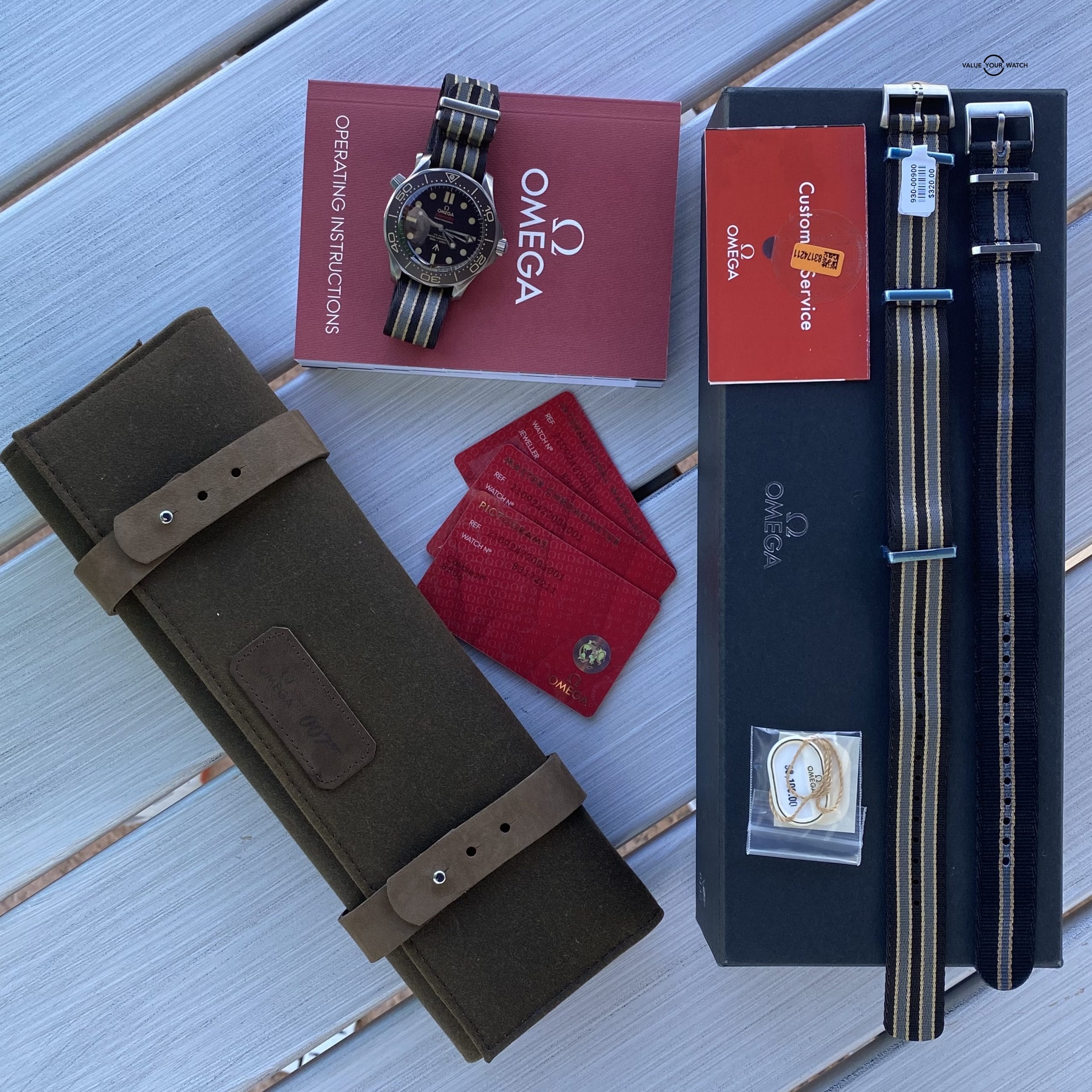 Omega Seamaster Diver 300 M James Bond 007 No Time To Die- 42mm – 210.92.42.20.01.001 – FULL SET - Image 2