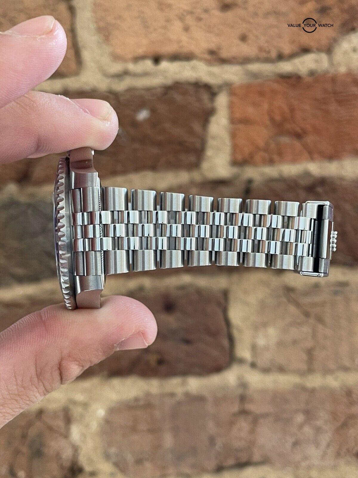 Rolex GMT Master II "Batgirl" 40mm Stainless Steel Jubilee Complete Set - Image 7