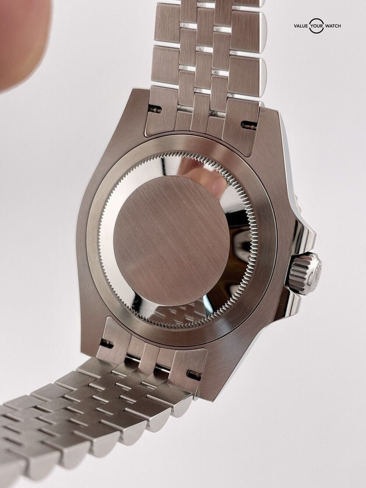 Rolex GMT Master II "Batgirl" 40mm Stainless Steel Jubilee Complete Set - Image 9