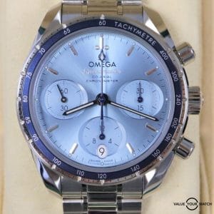 Omega Speedmaster 38mm 324.30.38.50.03.001 Blue Dial 2023 Boxes/Papers!