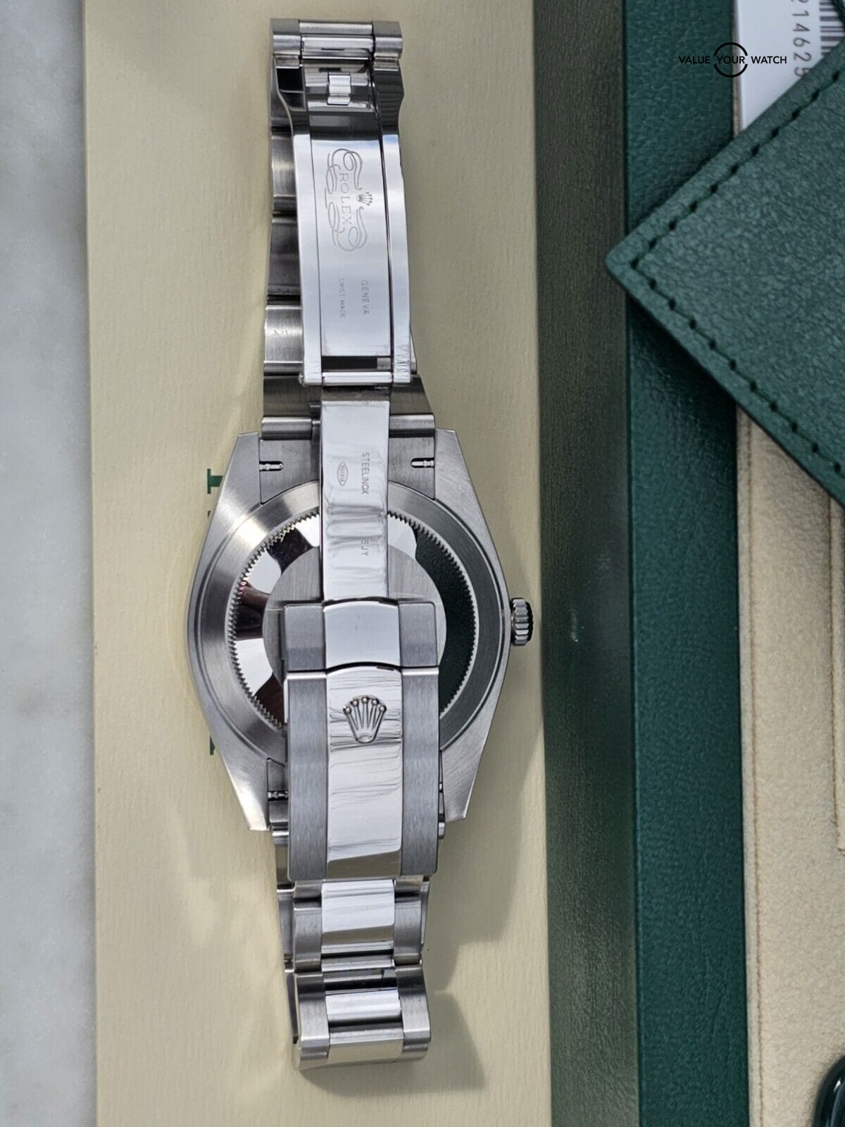 ROLEX DATEJUST 41-White Gold, Blue Dial FULLSET-126334 - Image 4