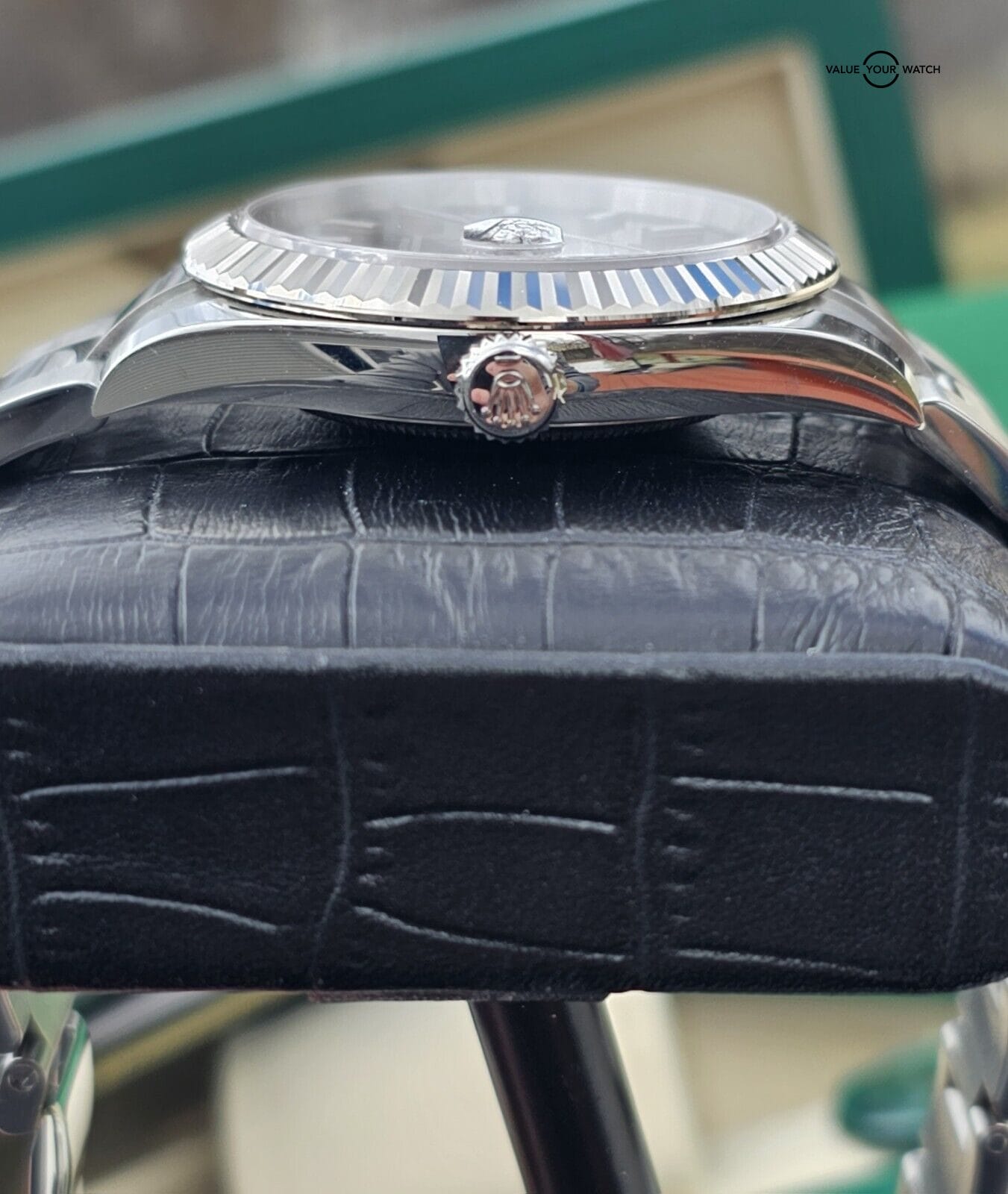 ROLEX DATEJUST 41-White Gold, Blue Dial FULLSET-126334 - Image 13