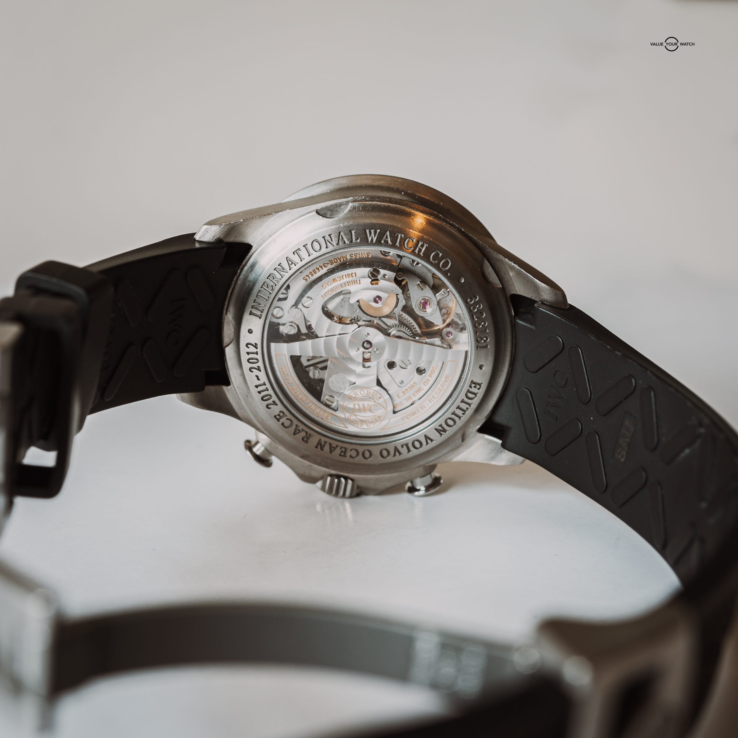 IWC Portugieser Yacht Club Chronograph Volvo Ocean Race 45mm - IW390212 Carbon Fiber Dial & Titanium Case - Image 13