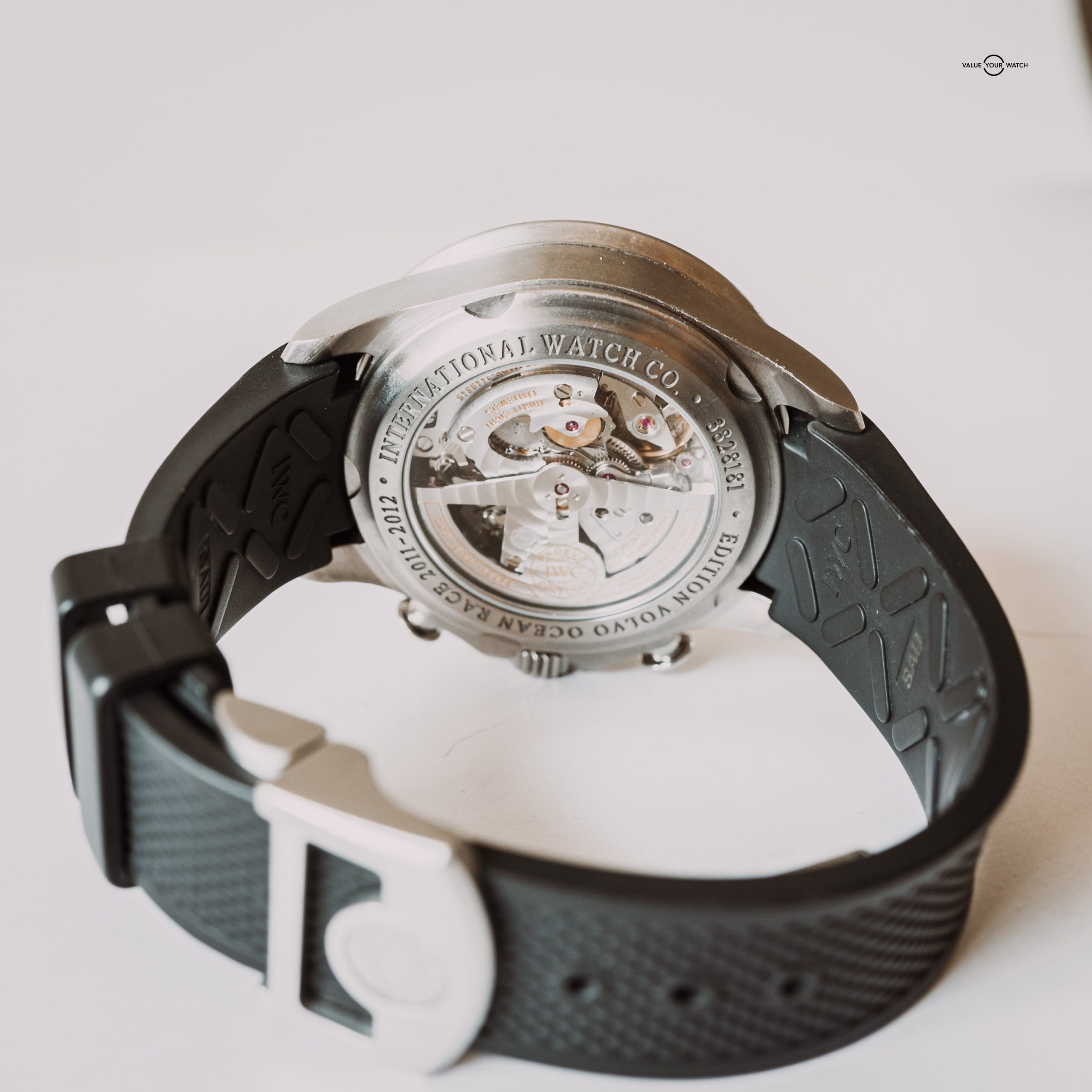 IWC Portugieser Yacht Club Chronograph Volvo Ocean Race 45mm - IW390212 Carbon Fiber Dial & Titanium Case - Image 12