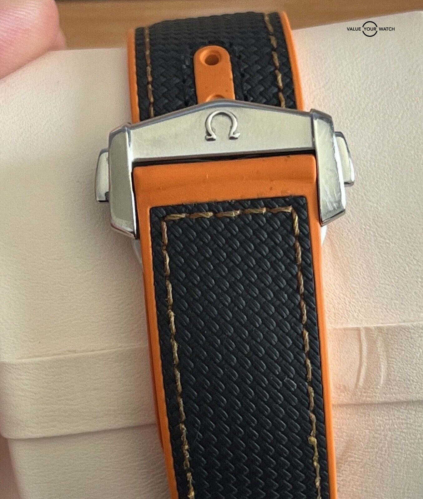 Omega Seamaster Professional Planet Ocean Black Orange Chronograph Complete Set! - Image 5