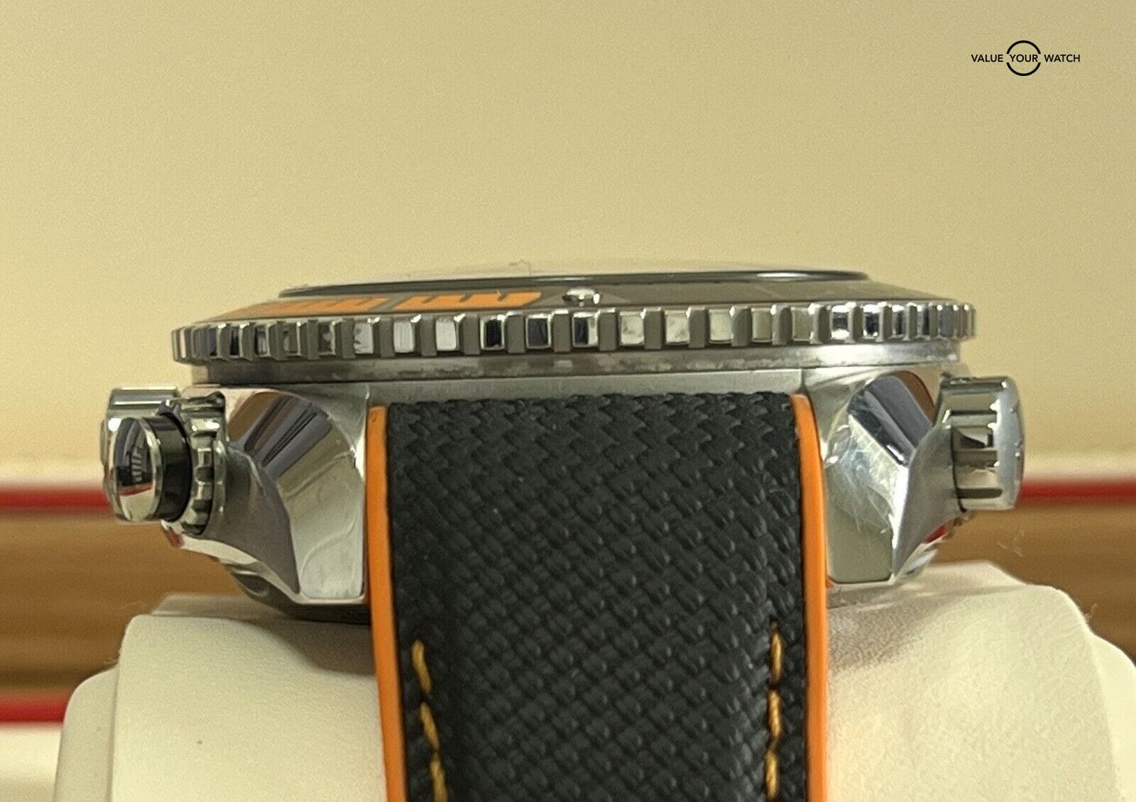 Omega Seamaster Professional Planet Ocean Black Orange Chronograph Complete Set! - Image 7