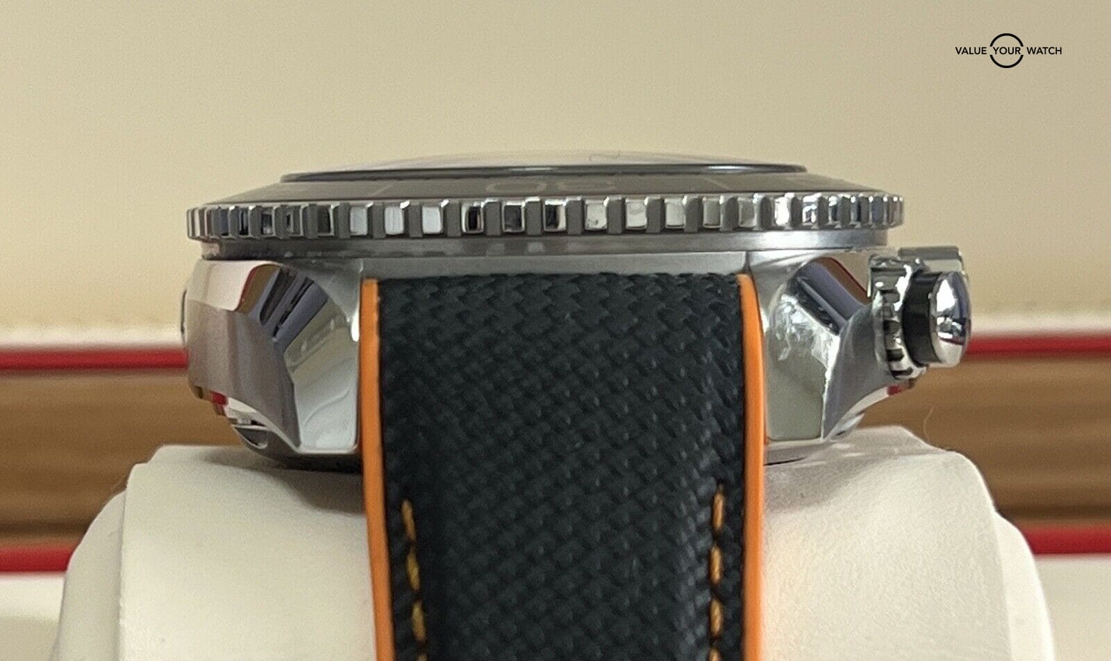 Omega Seamaster Professional Planet Ocean Black Orange Chronograph Complete Set! - Image 8