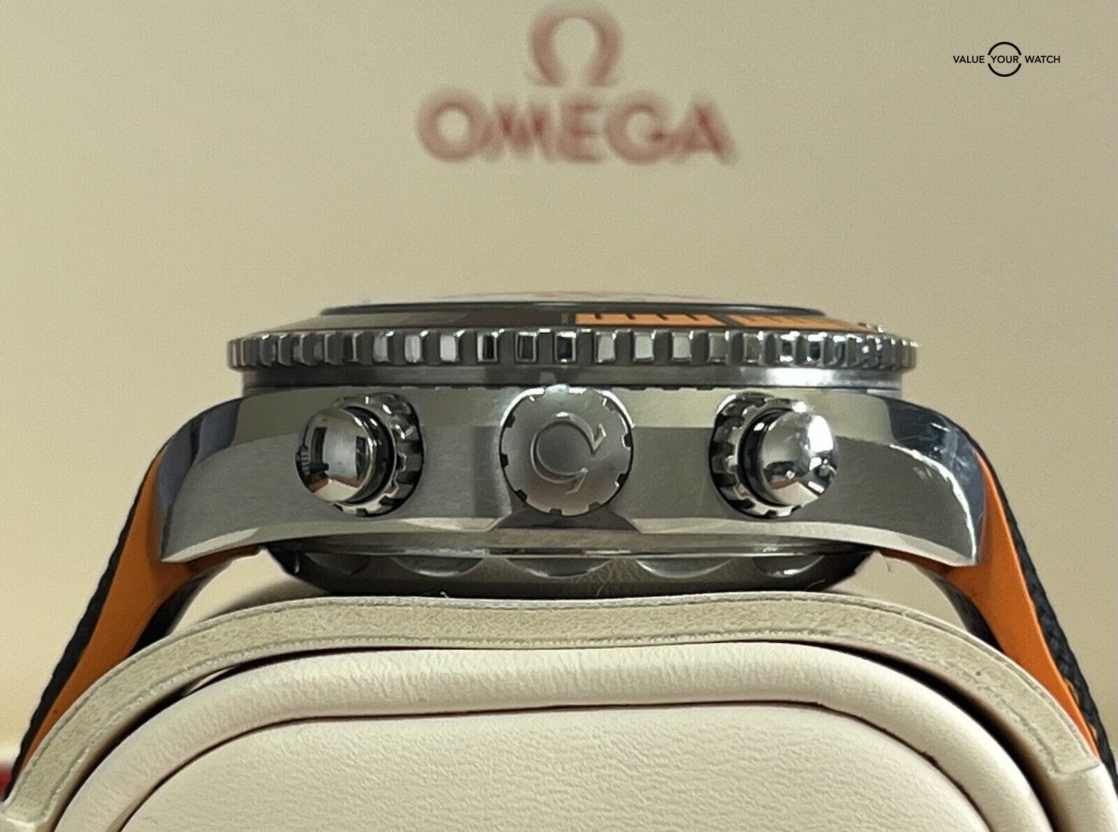 Omega Seamaster Professional Planet Ocean Black Orange Chronograph Complete Set! - Image 10
