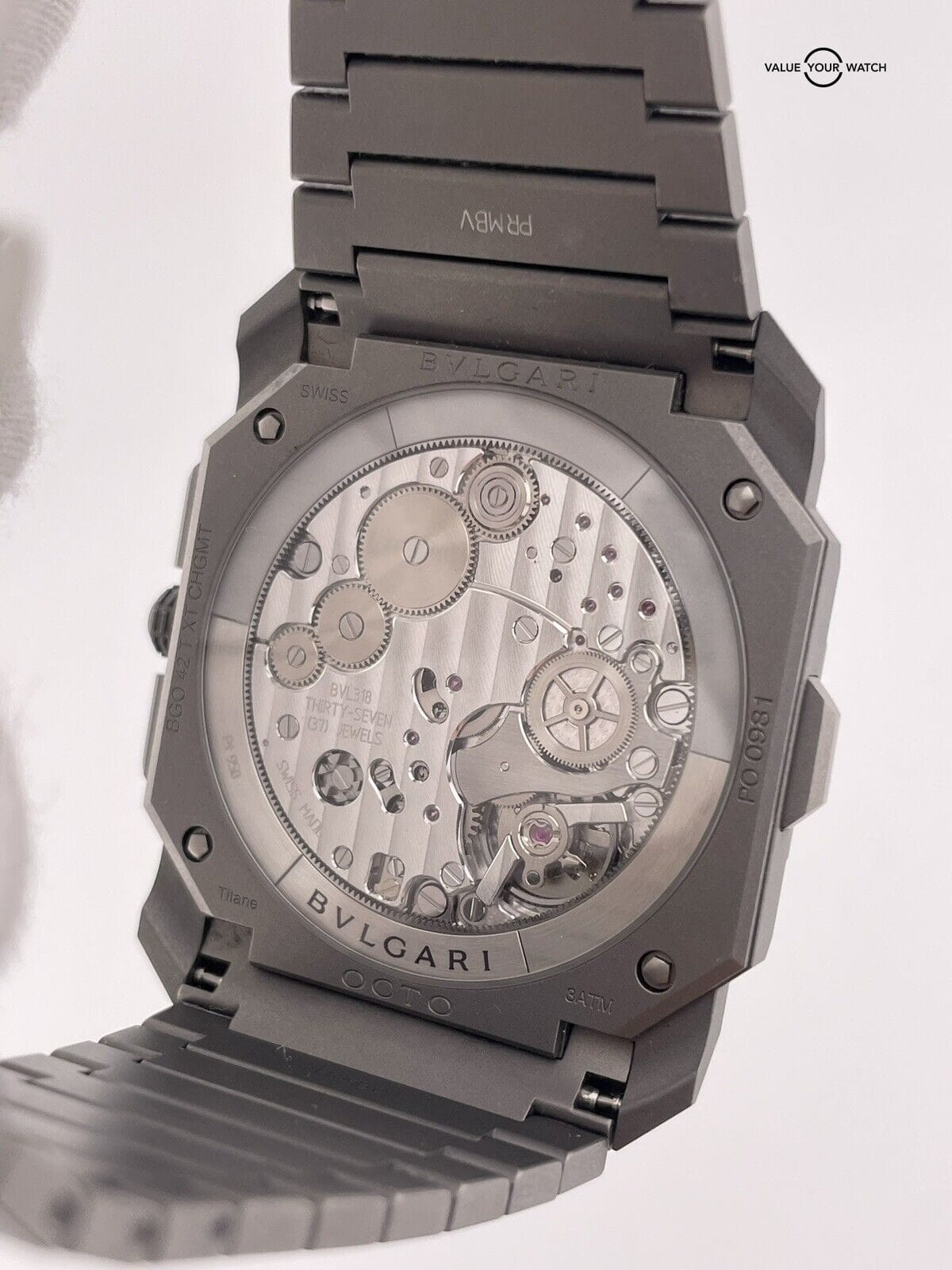 Bulgari Octo Finissimo GMT Chronograph Titanium 103068 - Complete 2023 Set - Image 3