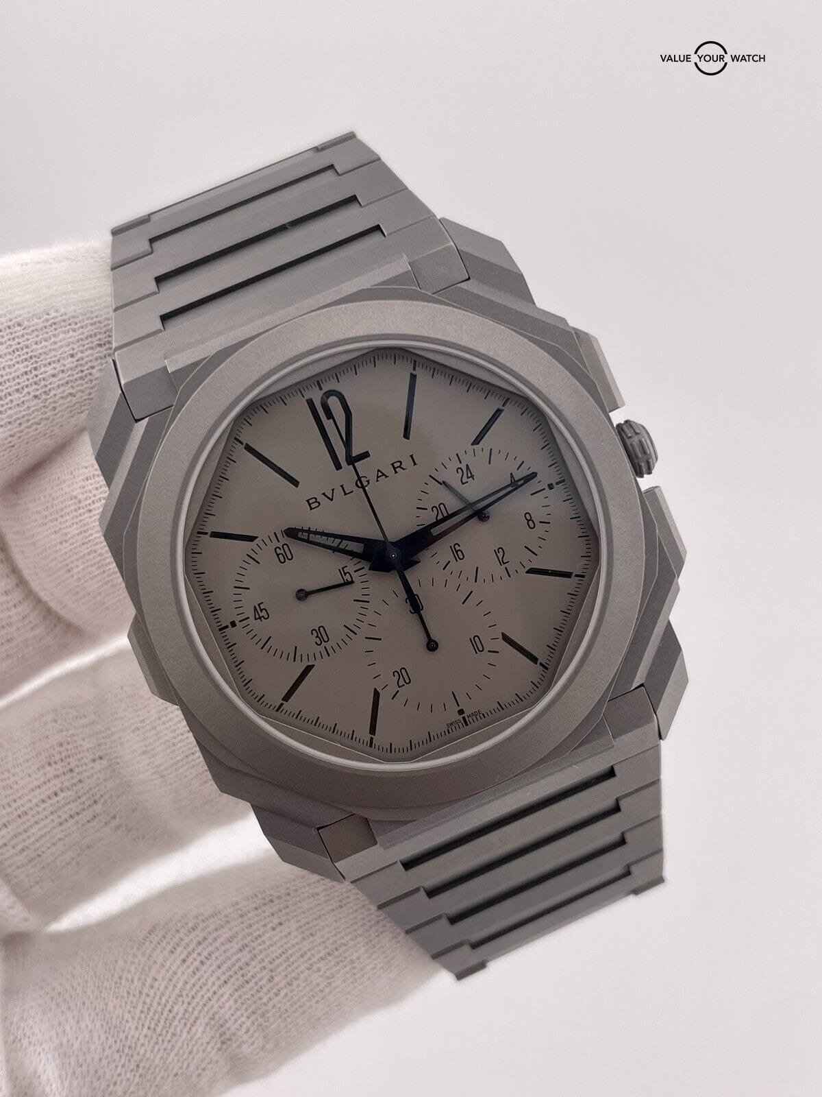 Bulgari Octo Finissimo GMT Chronograph Titanium 103068 - Complete 2023 Set - Image 5