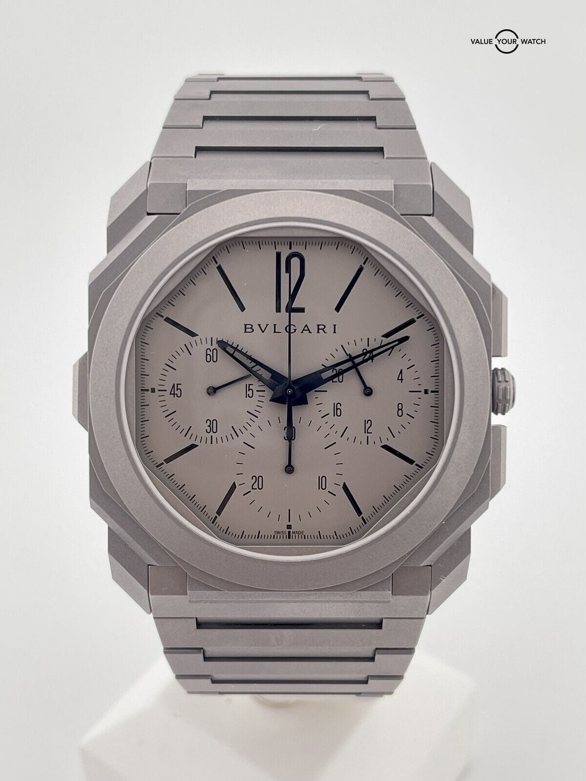 Bulgari Octo Finissimo GMT Chronograph Titanium 103068 - Complete 2023 Set - Image 7