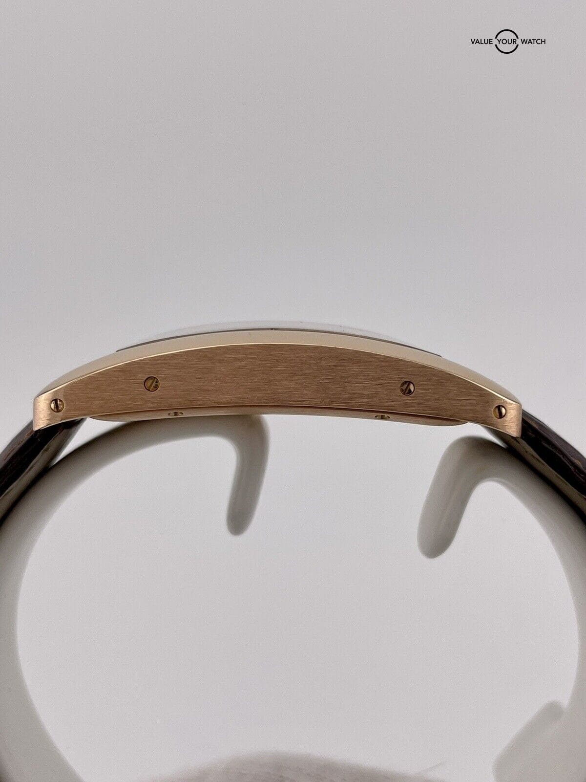 Cartier Tank Americaine 18k Rose Gold Automatic Watch W2609156 2505 - Image 4