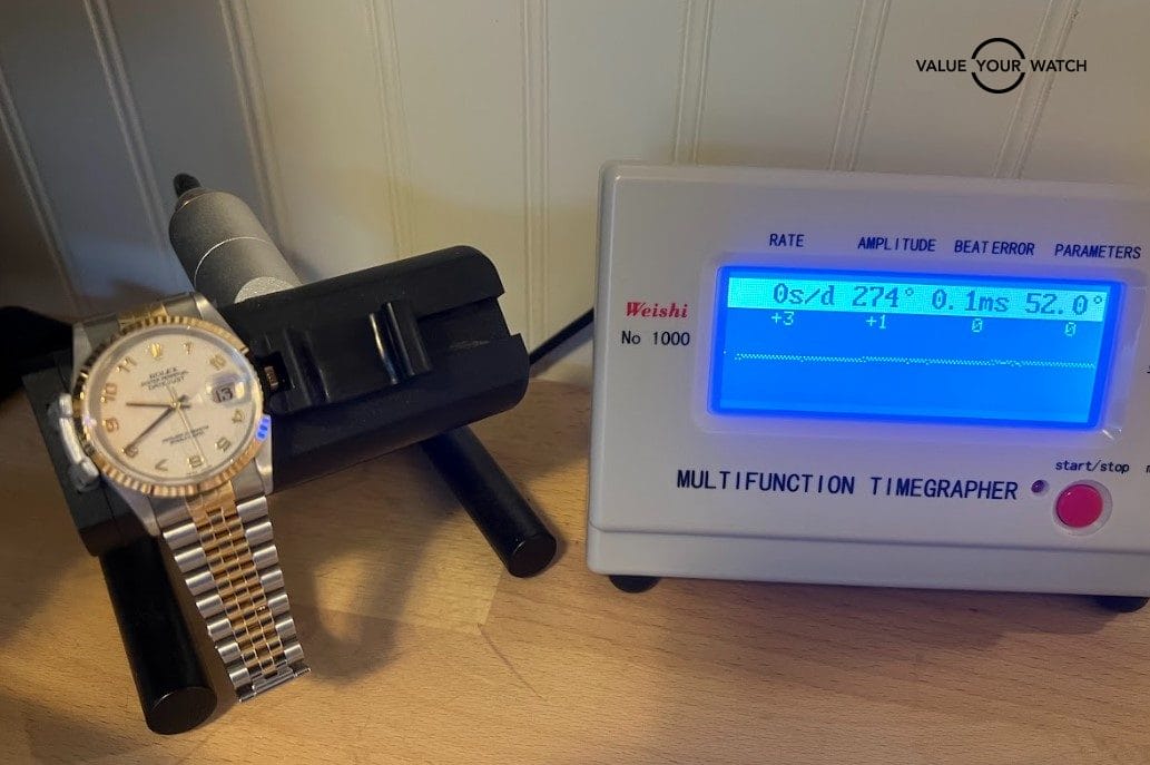 1998 Rolex Datejust two tone 16233 Rare Dail, Box/Papers - Image 11