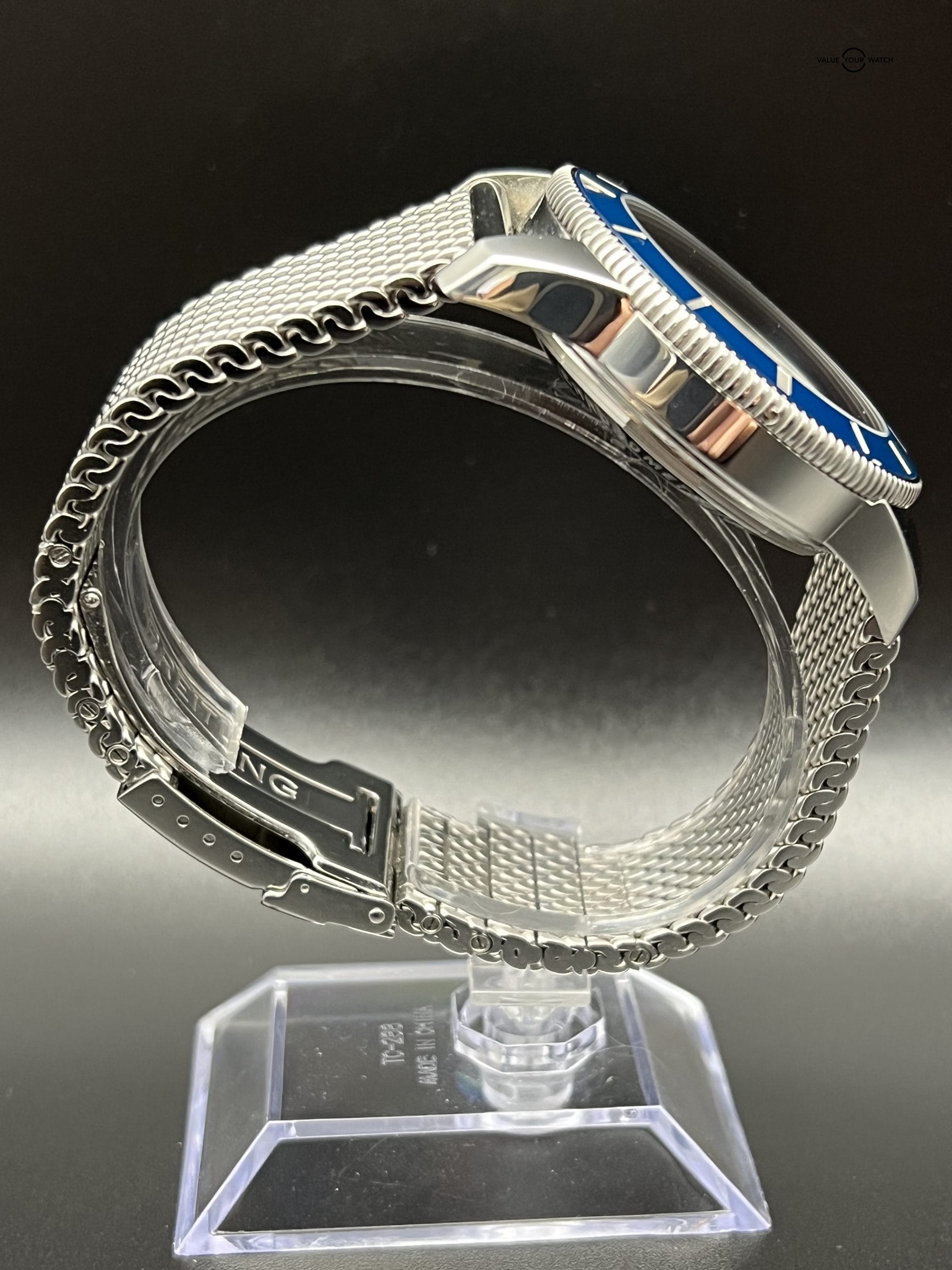 Breitling Superocean Heritage II 42 Blue Stainless Steel Mesh Warranty AB2010161C1A1 - Image 7