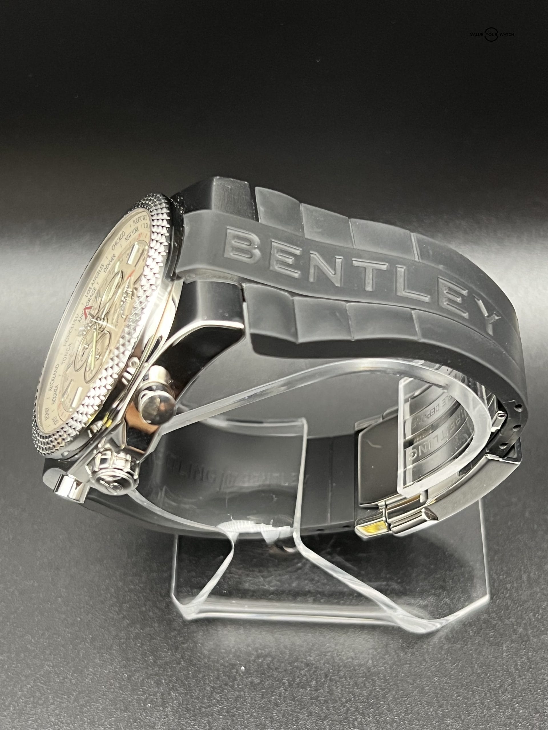 Breitling for Bentley Chronograph GMT World Time Date A47362 - Image 11