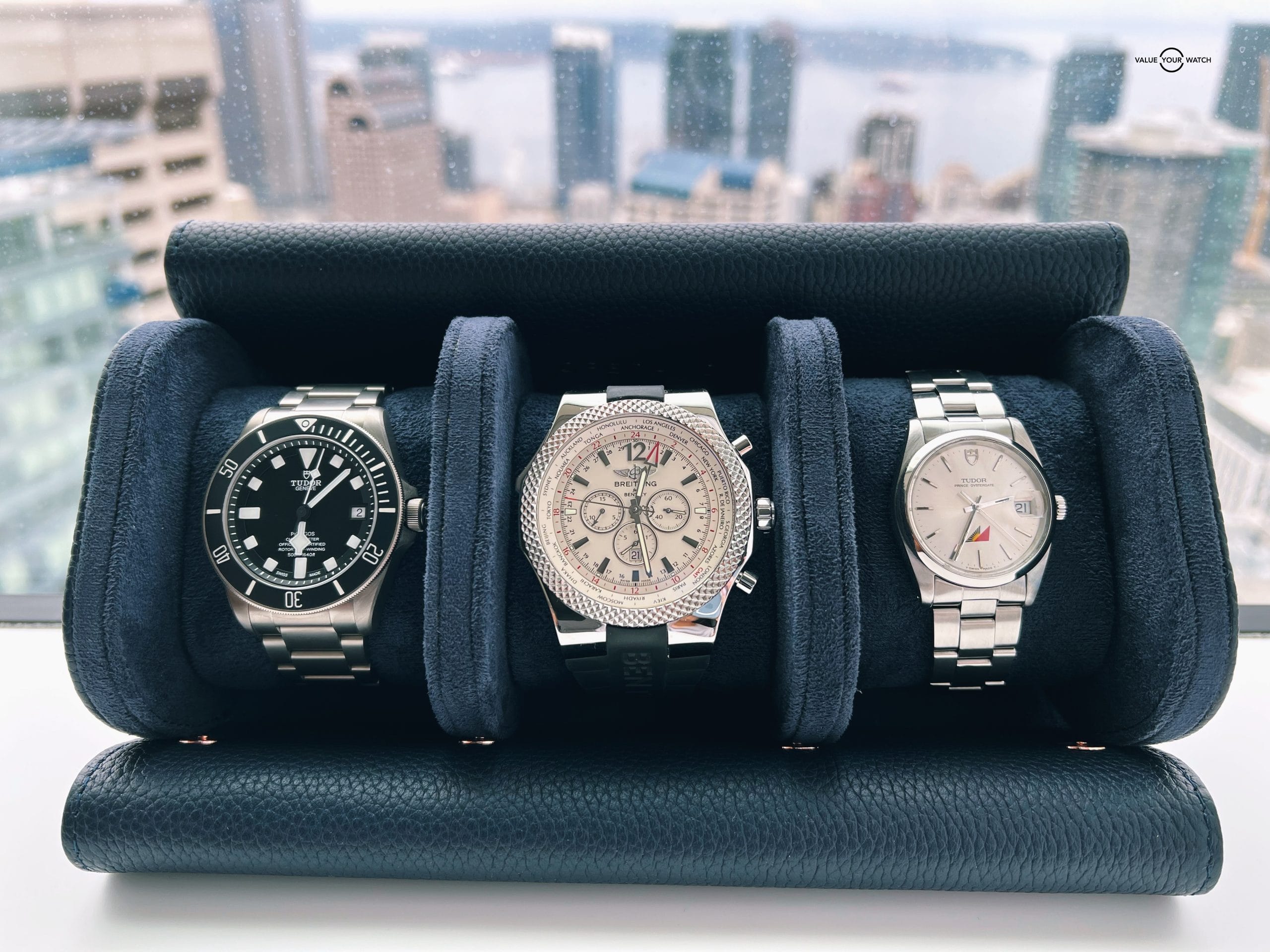 Breitling for Bentley Chronograph GMT World Time Date A47362 - Image 12