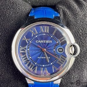 Cartier Ballon Blue (Blue Dial) WSBB0027 (MSRP $6,600)