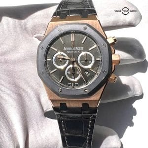 Fresh Service Audemars Piguet Leo Messi Royal Oak Chronograph Tantalum Rose Gold