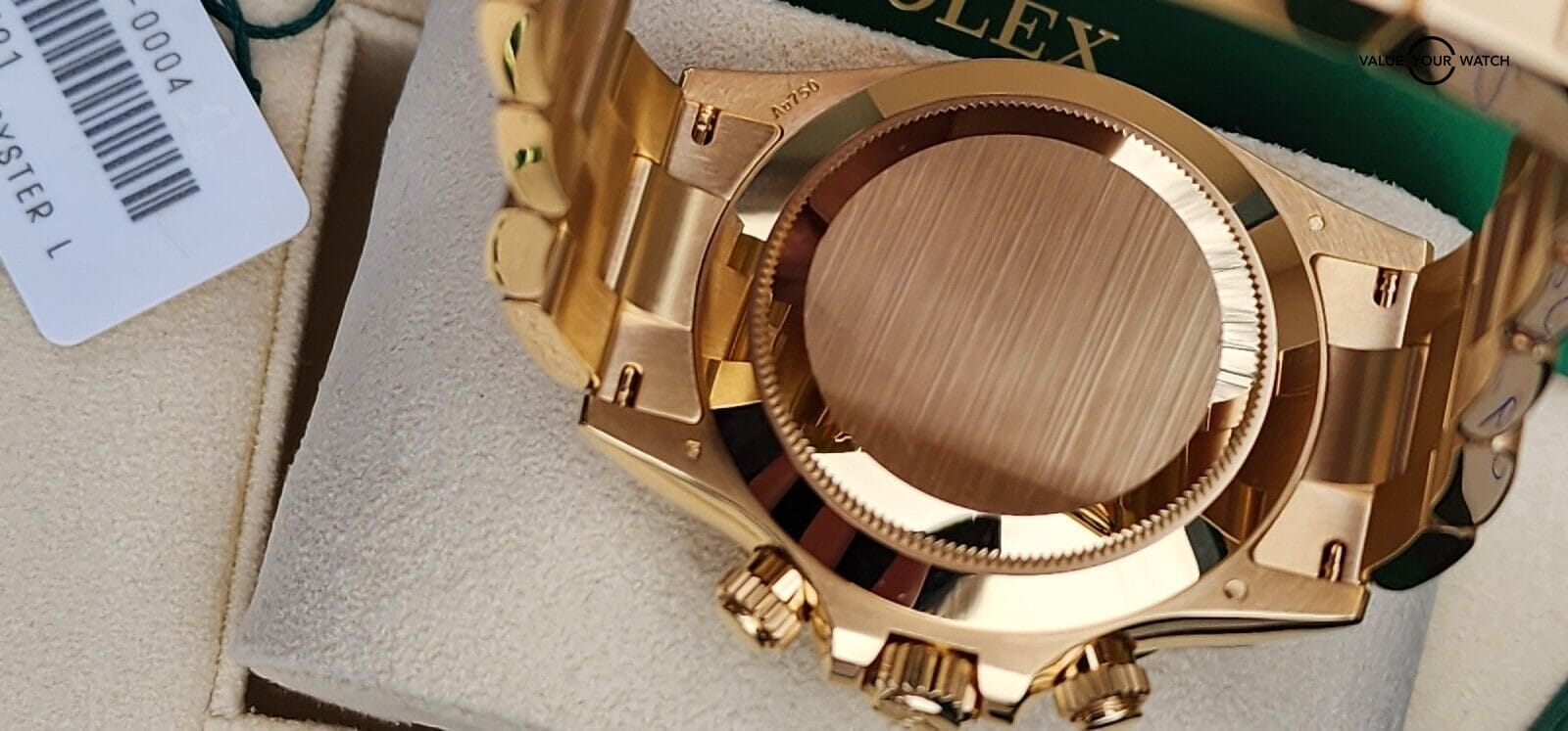 2023 Rolex Cosmograph Daytona 18K Gold Black Dial Unworn, Full Set-116508 - Image 3