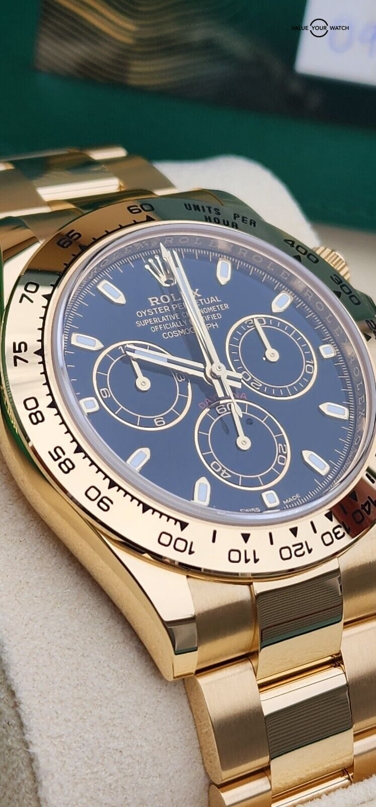 2023 Rolex Cosmograph Daytona 18K Gold Black Dial Unworn, Full Set-116508 - Image 12