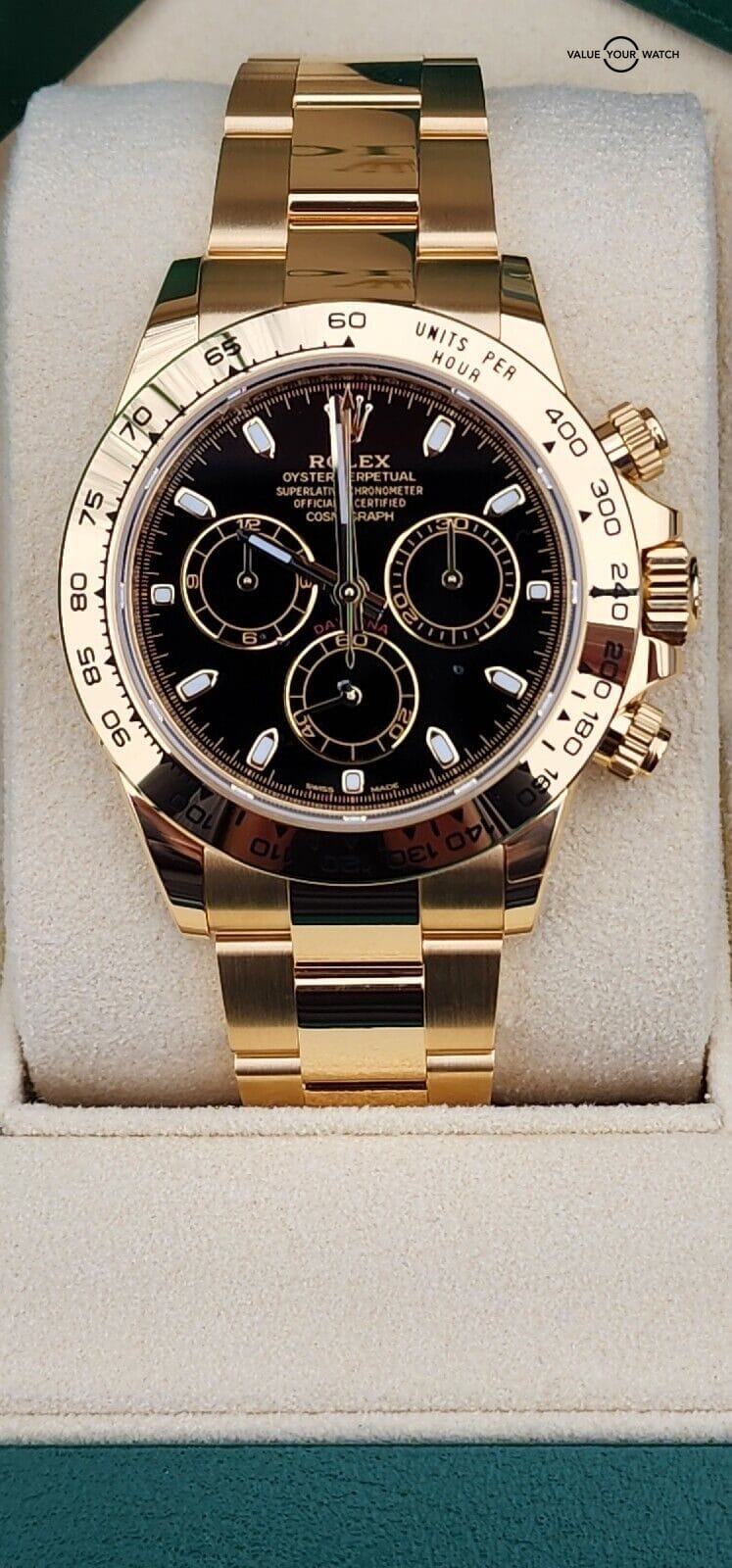 Rolex Cosmograph Daytona Men's Deep Black Watch - 116508