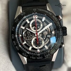 TAG Heuer Carrera Black Skeleton Men's Watch - CAR2A1Z.FT6044