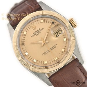 Rolex Oyster Perpetual Date Ref.1505 1978 Steel & Yellow Gold