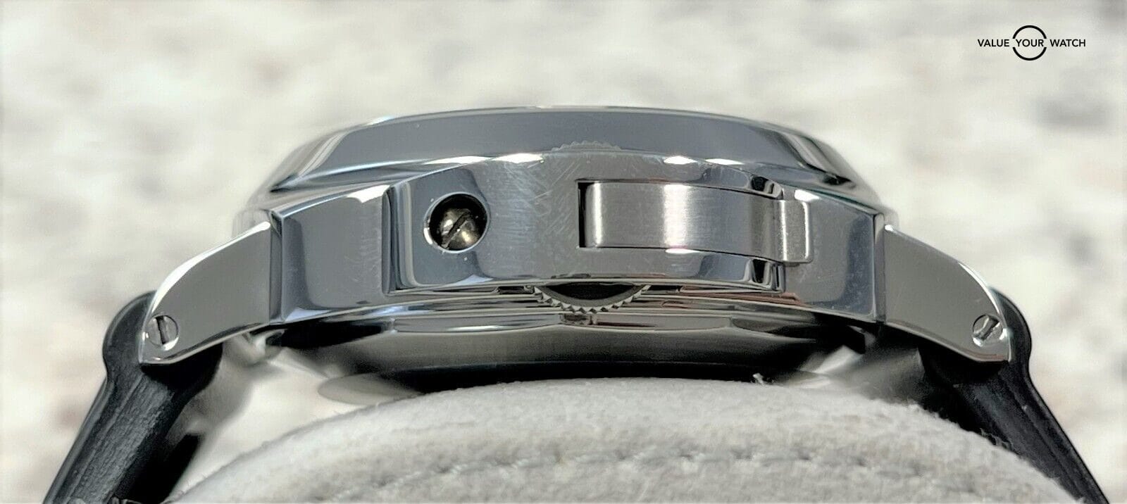 Panerai PAM 88 Luminor GMT Date Automatic Black Dial 44mm Stainless Steel! - Image 11