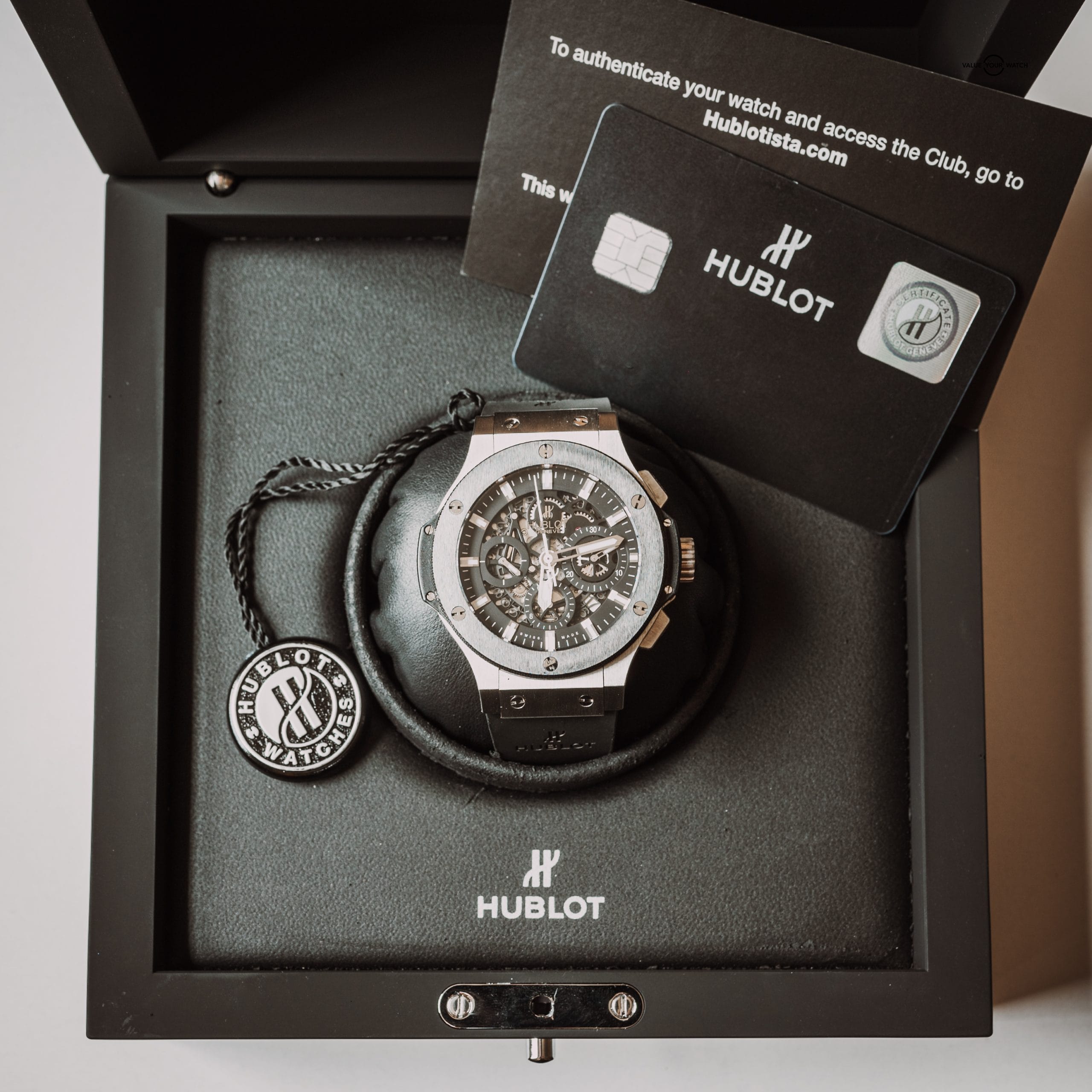 Hublot Aero Bang Big Bang 44 Skeleton Black Dial Ceramic - 311.SM.1170.GR - Image 5