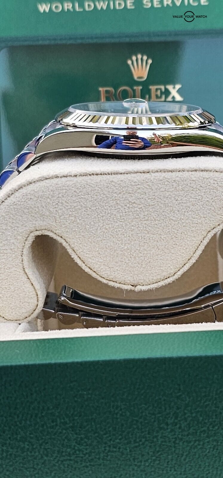 Rolex Datejust 41 Diamond Markers Dial Jubilee Bracelet Model 126334-2022 Unworn Full Set - Image 13