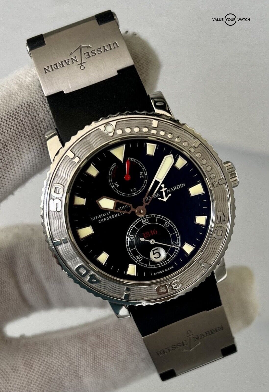 Ulysse Nardin Marine Diver GET 10 OFF 263 55 3 92 Value