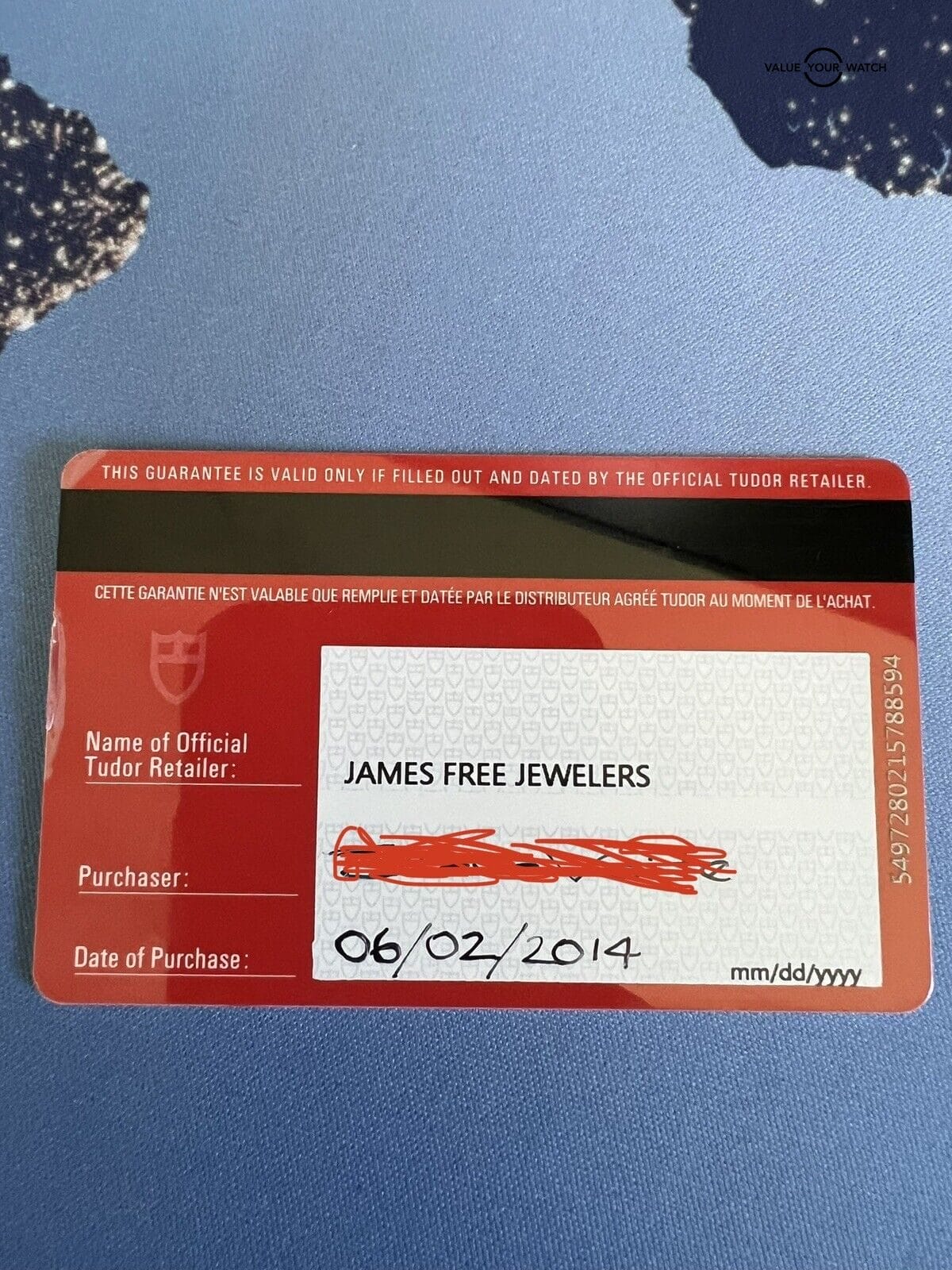 Tudor Heritage Chronograph Blue and Orange 42mm Complete Set with nato strap! - Image 4