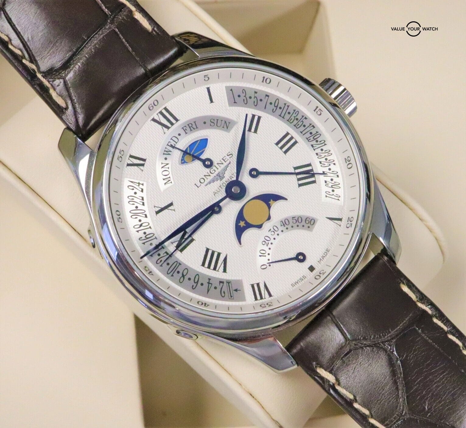 Longines Master Collection Retrograde Automatic Value Your , 57% Off